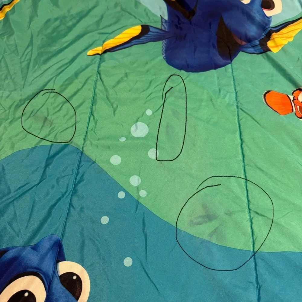 Disney‎ Finding Dory Nemo Twin - Full Comforter Bedding Blanket Read Description
